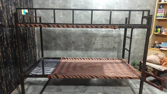 bunk charpai and bed