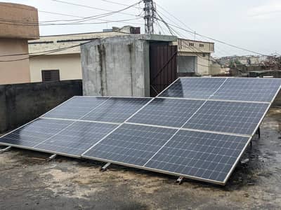 solar panels 535 watt + inverter 5 kw