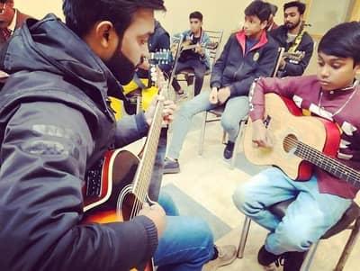 Guitar Home Tution With Sam.