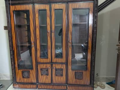 3-Piece Wooden Room Divider / Partition – Good Condition