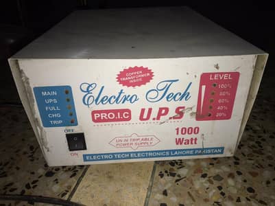 Electro Tech Pro. I. C UPS 1000 Watt