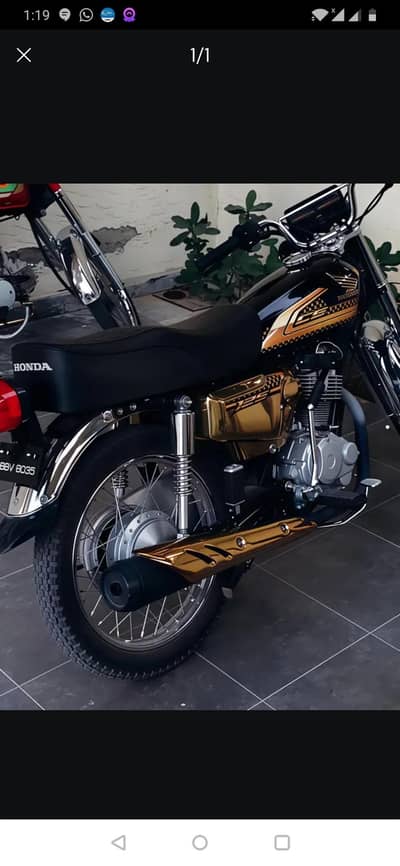 Honda 125 gold edition