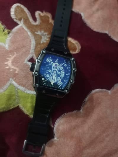 Stylish Skeleton Watch With Premium Look