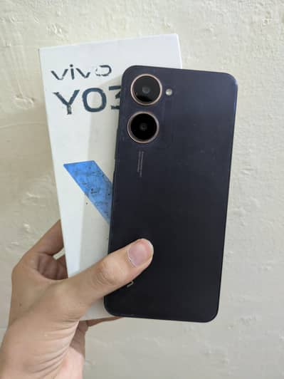 Vivo Y03 4/128GB | 10/10 Like New | Original Box | Non-PTA
