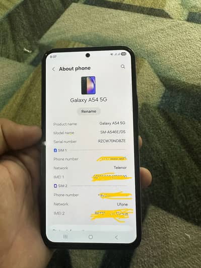 Samsung Mobile A54 5G