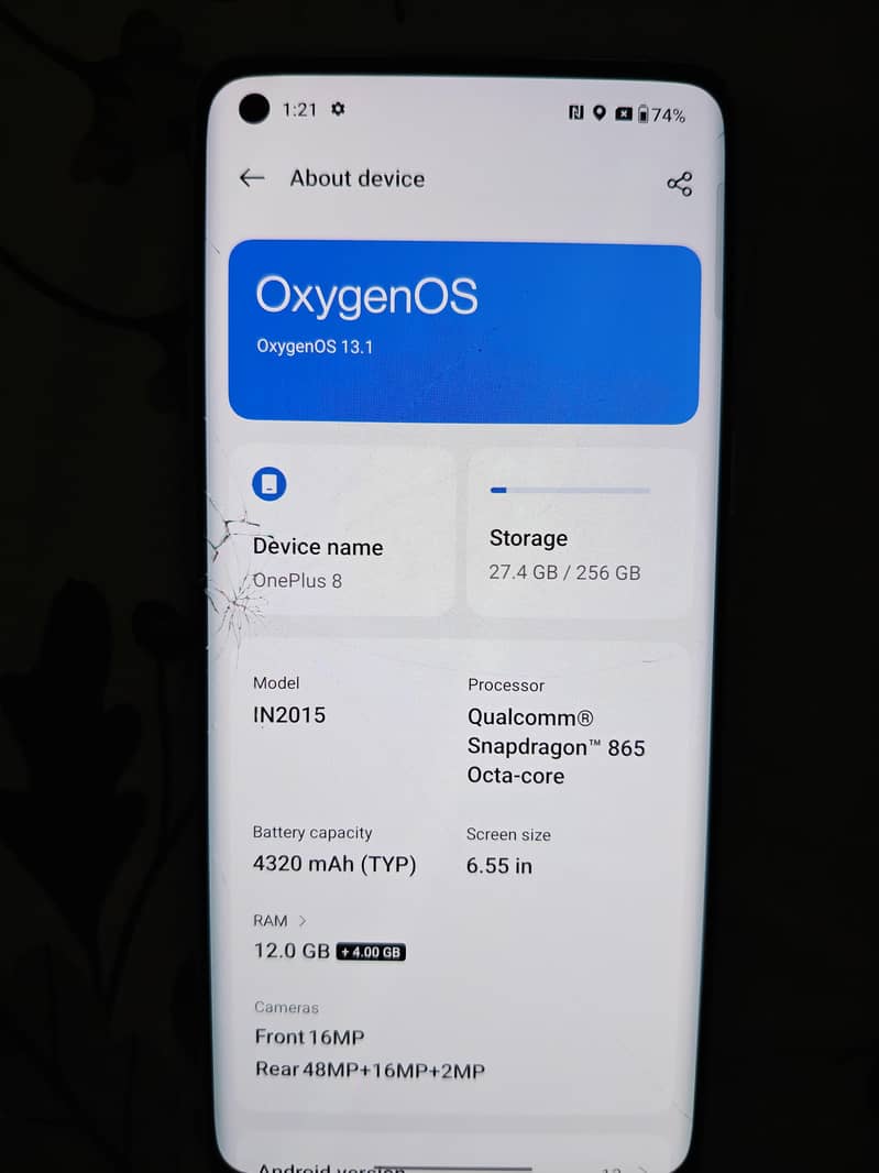 One Plus 8 0