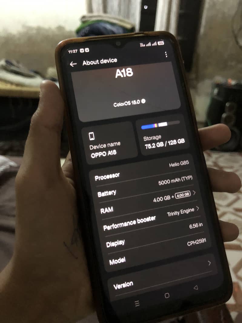 OPPO A18 5