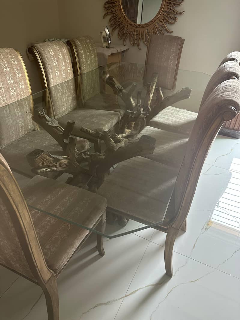 Dining table with 8 chairs 1