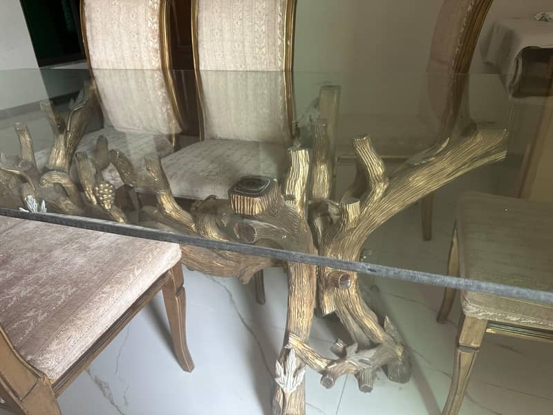Dining table with 8 chairs 2
