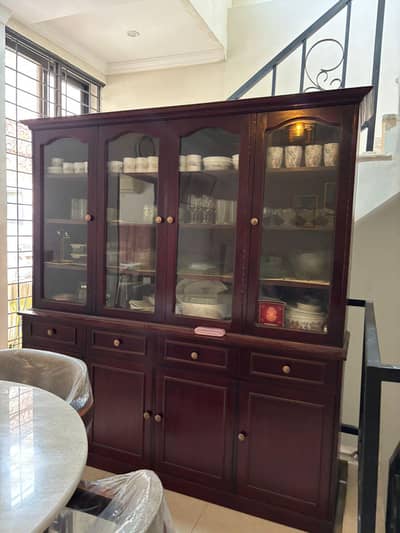 Pure  wooden show case