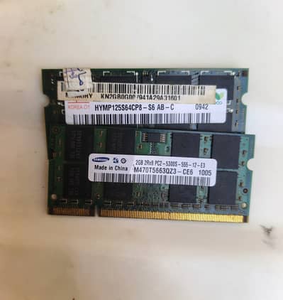 2gb ddr2 ram if anyone wants to buy contact me