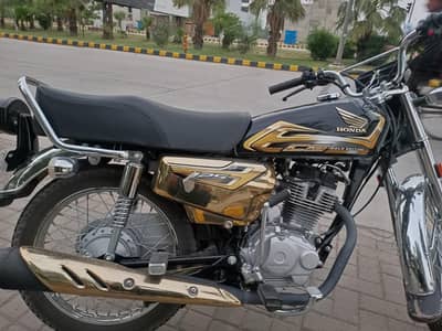 black gold edition cg Honda 125s