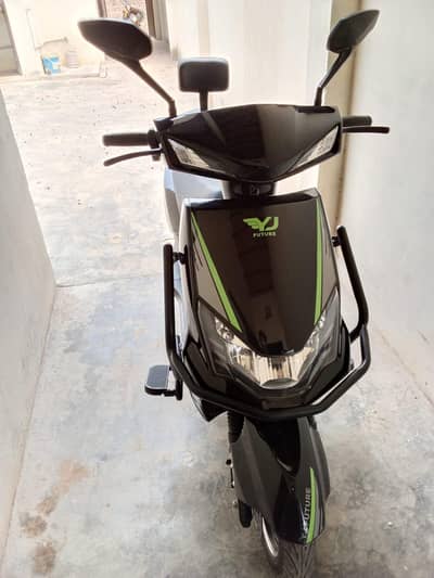 yj future electric scot 2026 model azadi pro valid N. o. c dual card
