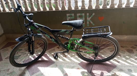 "Morgan 26" Gear Bicycle. Good Condition, Front Suspension.