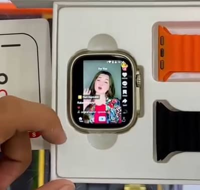 4G Smart Watch with Sim & Camera