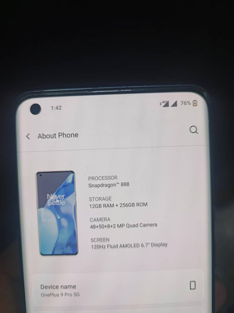 One Plus 9 Pro 5G 8