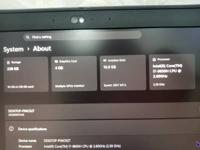 Lenovo Thinkpad p53 (16/256)