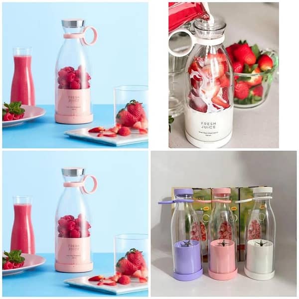 Fresh Juice Portable Blender (Mini-Fast Portable 350 ml bottle