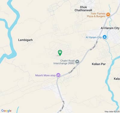 10 Marla Plot For Sale In Kashmir Model Town Chakri Road Rawalpindi