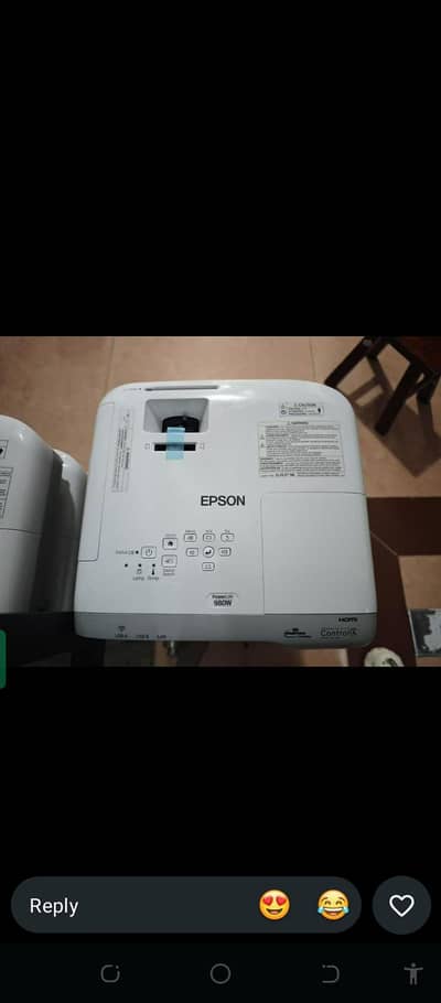 Epson Hd projector with new lamp content only WhatsApp
