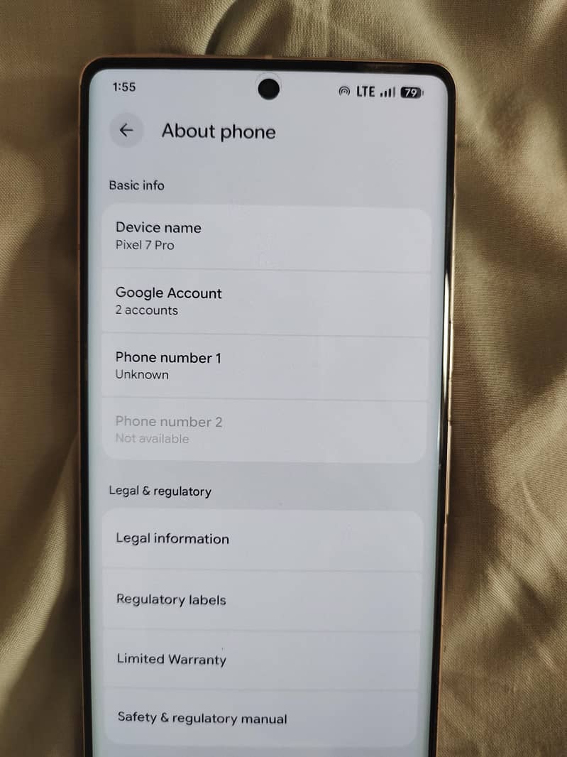 Google Pixel 7 Pro 4