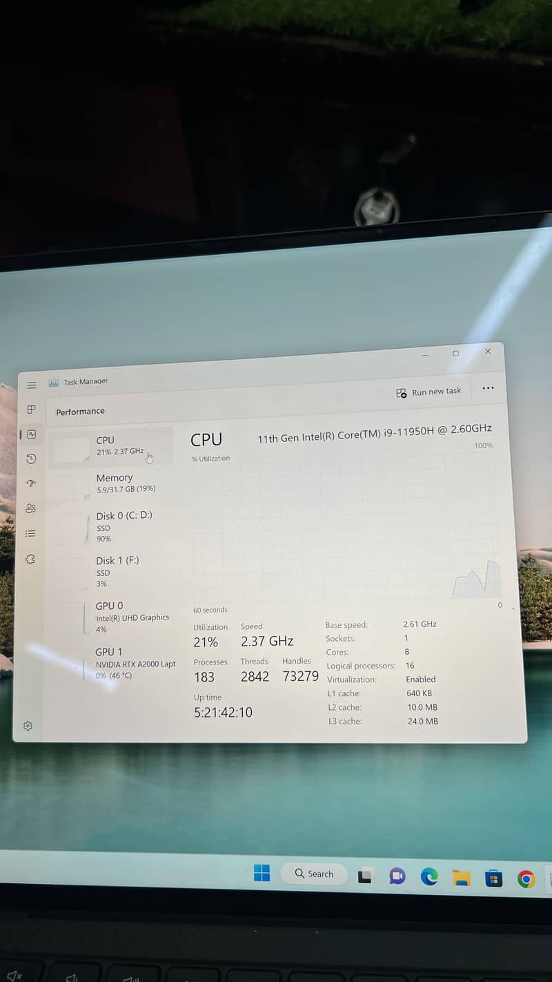 Core i9.11th generation 2