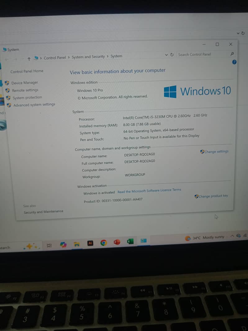 Mac book 2013 model 2