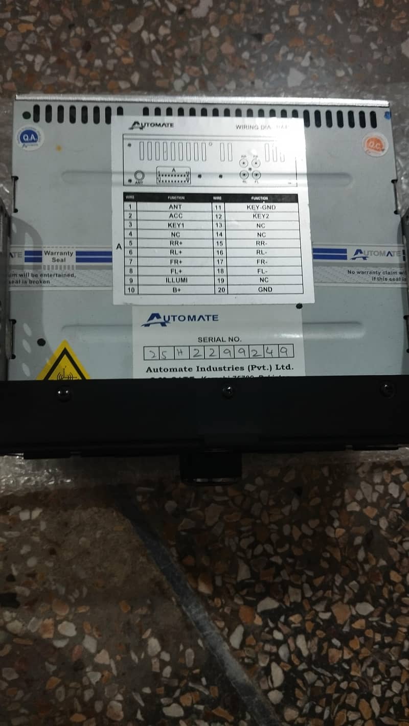 Multimedia player automade 1