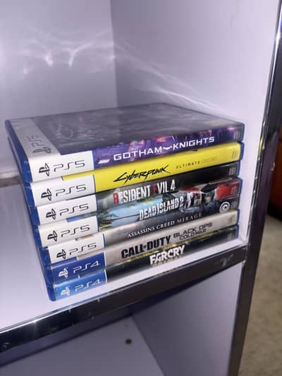 Assasins creed cyberpunk farcry resident evil deadisland ps4 ps5 games