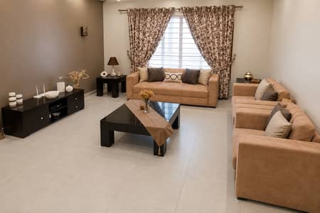 6 Seater Sofa Set + Dining Table + Centre, Console & Corner Tables