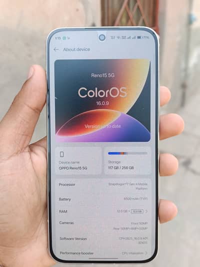 OPPO Reno 15 Lust condition not even a single scratch