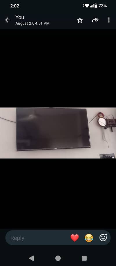 sumsang LED 42 inch han brand new cadition ha