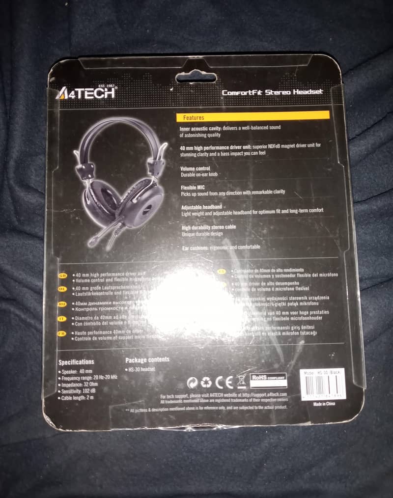 Microphone with Mic  (A4Tech) 6