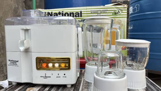 National Diamond juicer blender 4 in 1 set