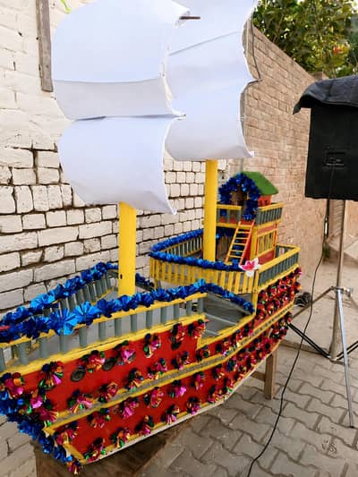 Wooden Boat Handmade