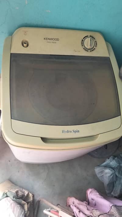 Kenwood washing machine and spinner