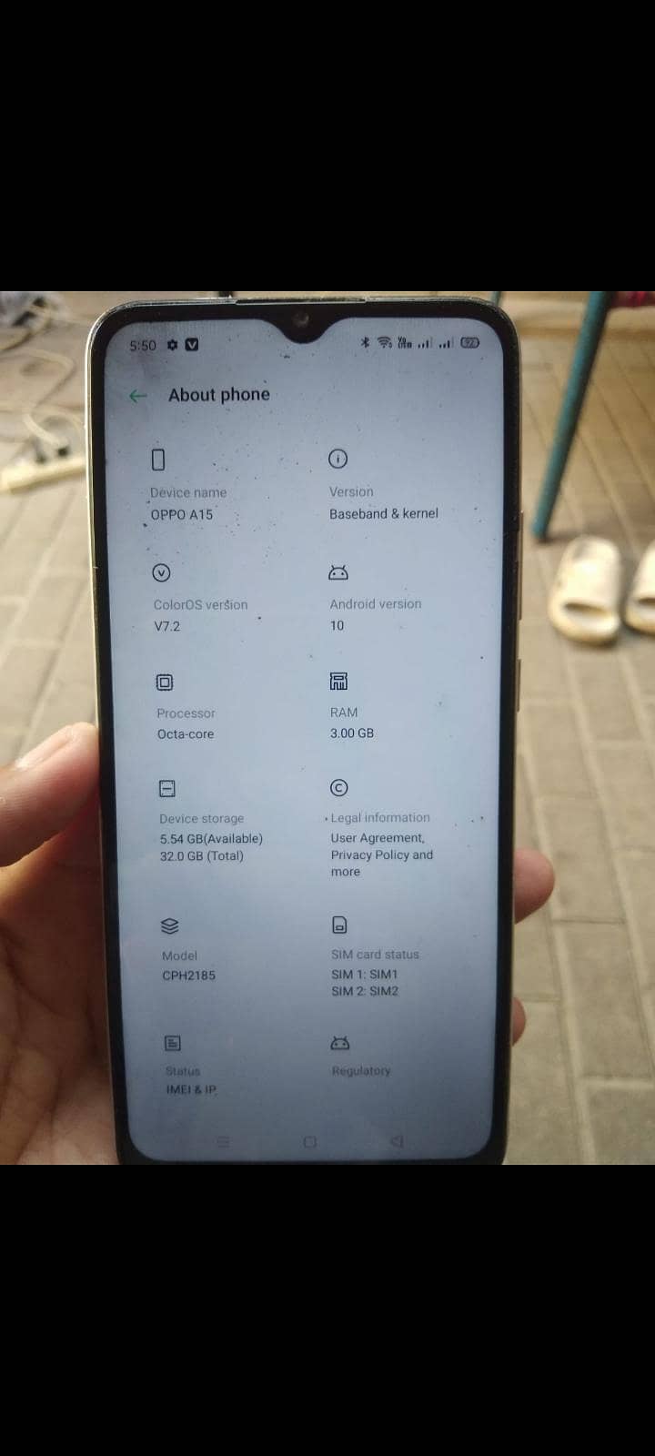 oppo A15 4