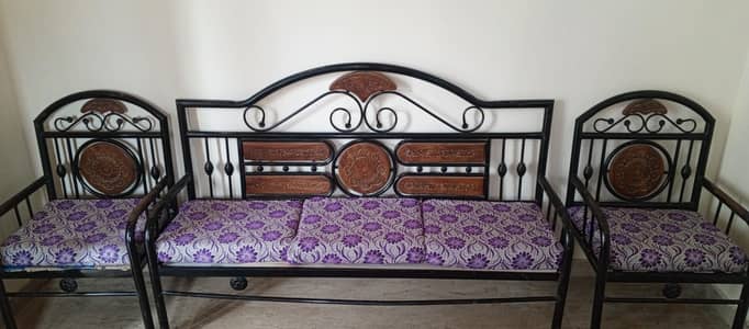 Iron sofa set and Seethi Separate