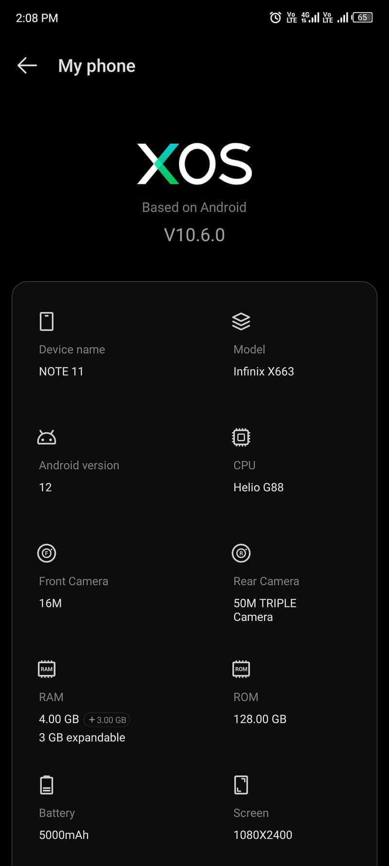 Infinix Note 11 7