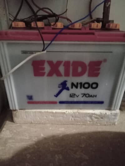 exide 12 v 100 ampare