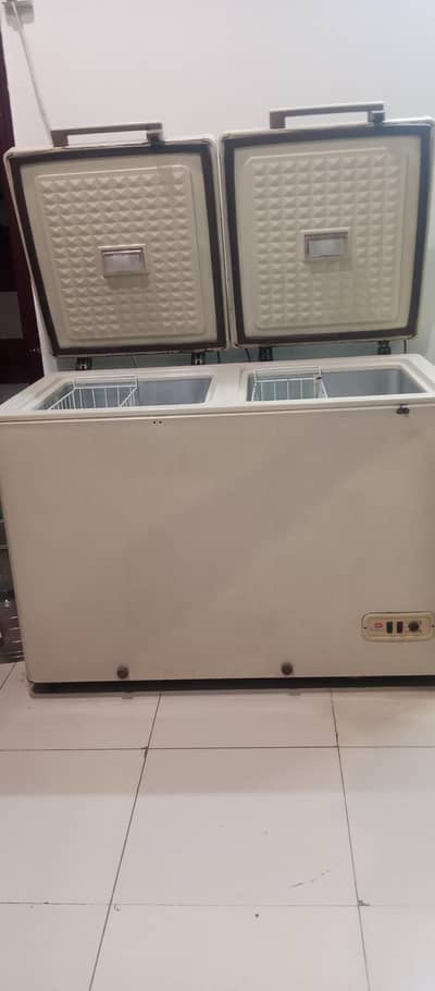 Dawlance Deep freezer & fridge two door