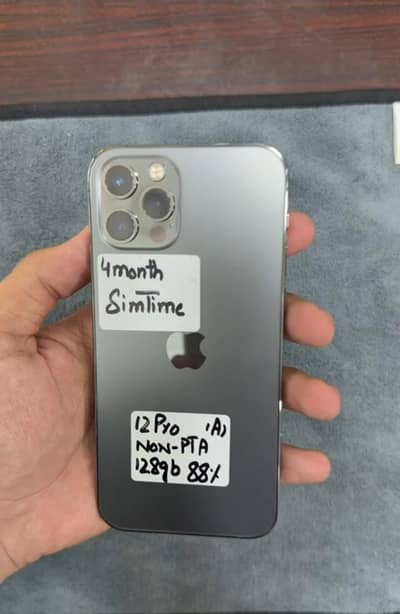 Apple iPhone 12 Pro- 4 Months Sim Time