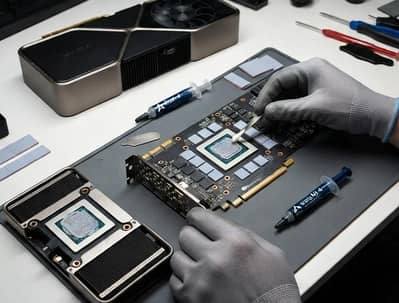 Graphics card Thermal repaste and service available