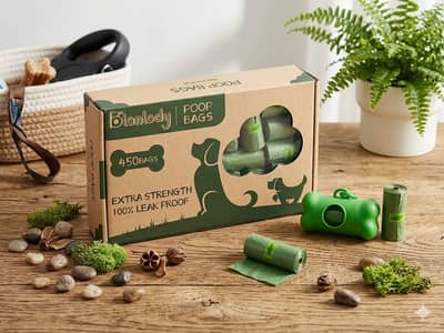 Premium Dog Waste Bags | Extra Strength & 100% Leak Proof (450 Pack)