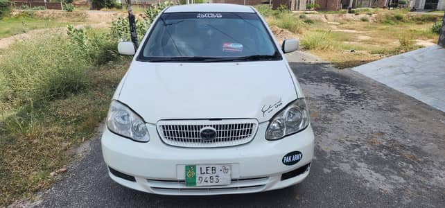 Toyota Corolla xli 2007 model