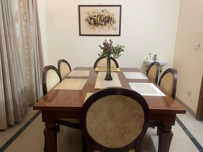 Brand new dinning table with six chairs