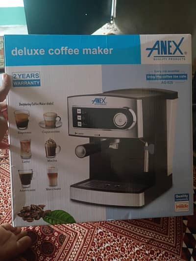 cofee maker without use 2 years wrnaty