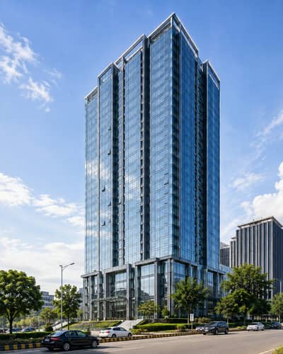 INVESTOR-RATE CORPORATE OFFICE FLOOR FOR SALE 9,476 Sq. Ft. New Blue Area Towers | Jinnah Avenue Facing | Islamabad