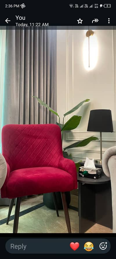 2 Bedroom chairs
