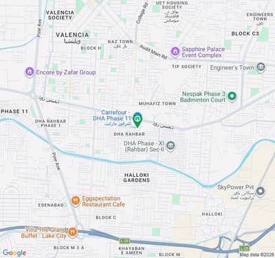 "Invest OPPORTUNITY: Plot No. 20, Block M extension, DHA RAHBAR" BACK OF CARREFOURE